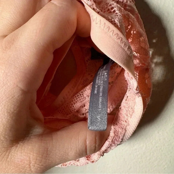 Aerie peachy pink lace  bralette S - Picture 5 of 5